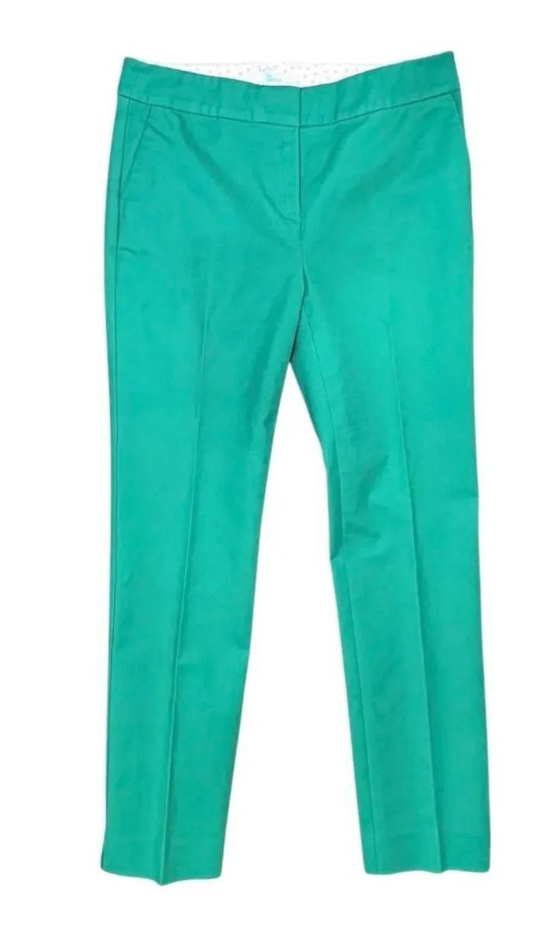 Boden Richmond Trousers Ankle Skimming Sz. 4L Crisp Office